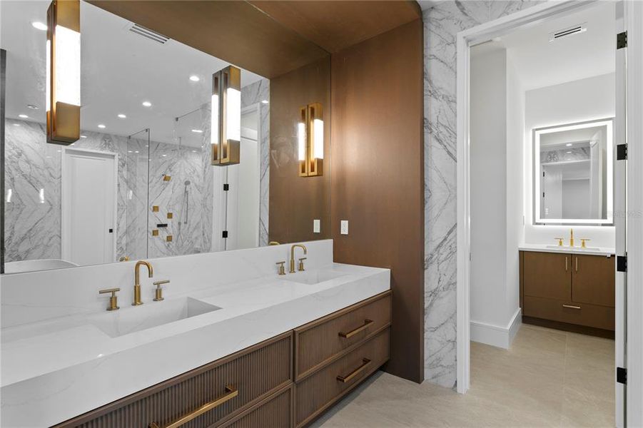 Furnished interior view inside a new home in Snell Isles, St. Petersburg (Image 60). Furnished interior view inside a new home in Snell Isles, St. Petersburg (Image 60).