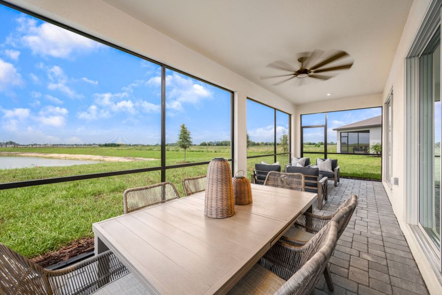 Representative exterior details of a home built from the Myrtle by Mattamy Homes in Pasadena Ridge Master, Dade City (Image 3).