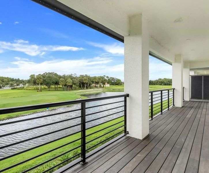 Exterior details and patio area of a home in , Davenport (Image 3).
