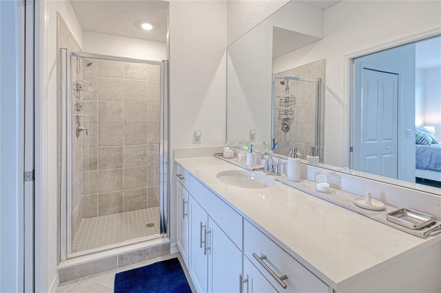 Furnished interior view inside a new home in , Punta Gorda (Image 11).