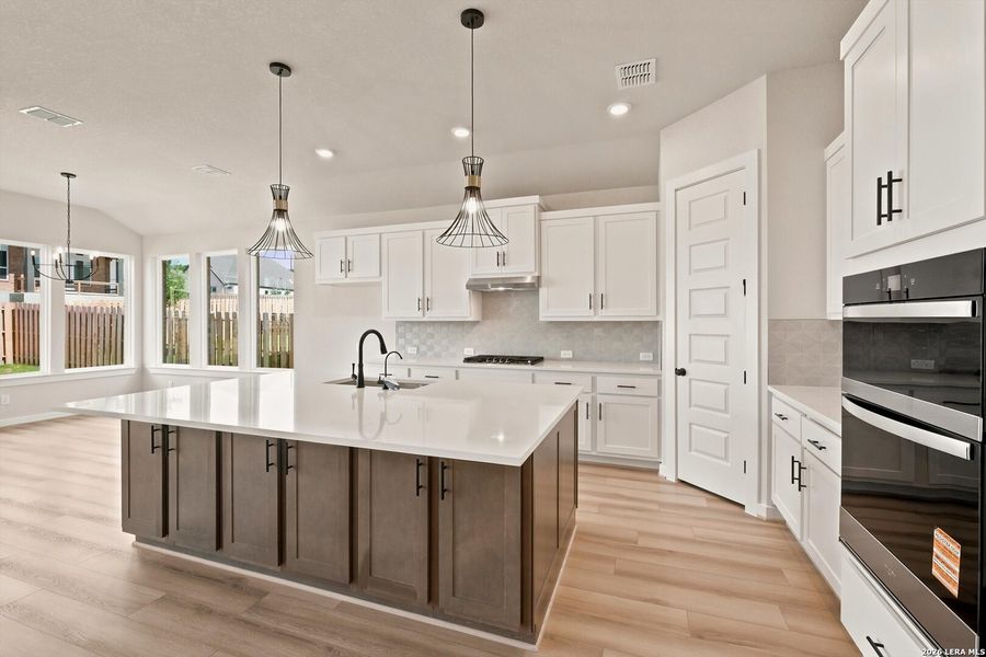 Furnished interior view inside a new home in Windsong, Boerne (Image 8). Furnished interior view inside a new home in Windsong, Boerne (Image 8).