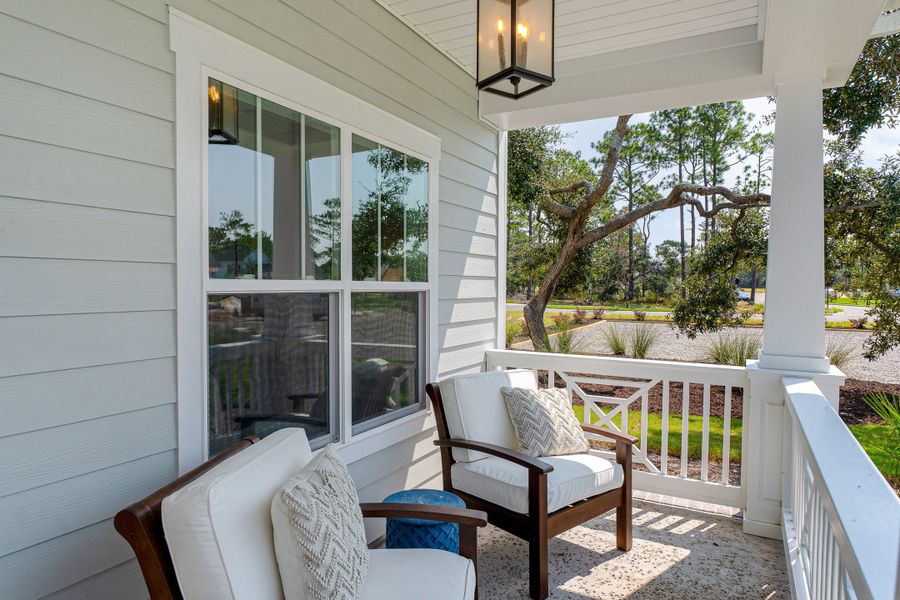 Furnished interior view inside a new home in Osprey Landing, Southport (Image 4).