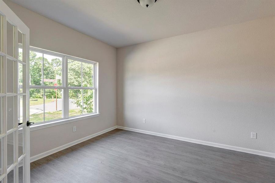 The Davenport II- Study with French doors The Davenport II- Study with French doors