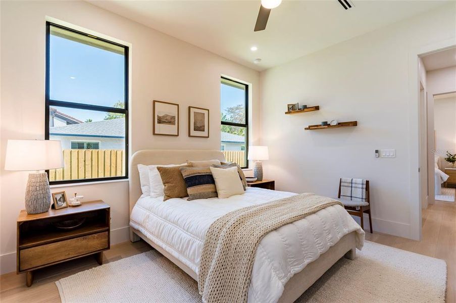 Furnished interior view inside a new home in , Sarasota (Image 42).