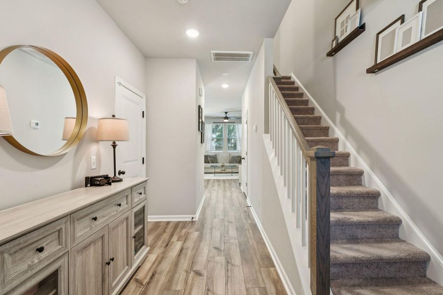 Furnished interior view inside a new home in , North Charleston (Image 14).