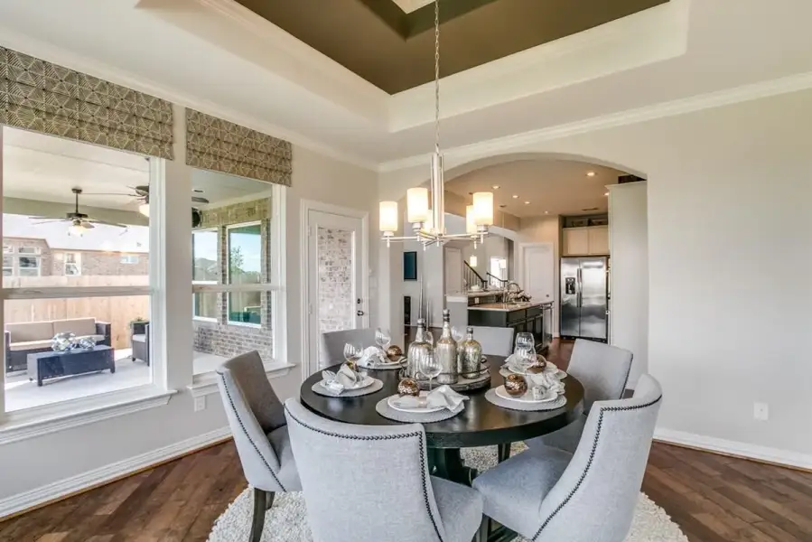 Representative furnished interior of a home built from the Fremont by CastleRock Communities in Lakesong, Grand Prairie (Image 15). Representative furnished interior of a home built from the Fremont by CastleRock Communities in Lakesong, Grand Prairie (Image 15).