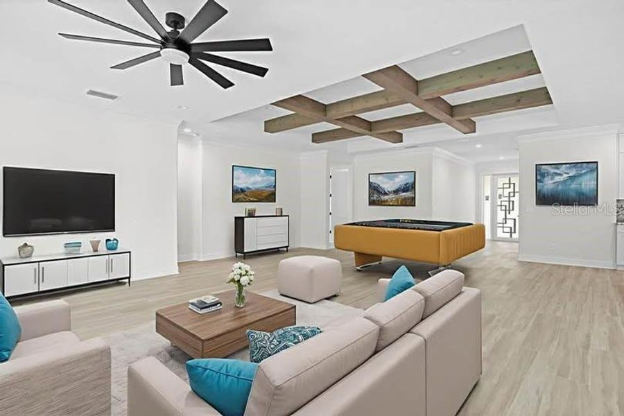 Furnished interior view inside a new home in , Weeki Wachee (Image 15).