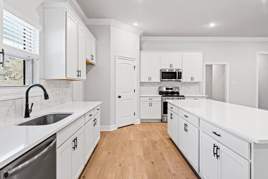 Furnished interior view inside a new home in Sentinel Ridge, Pace (Image 5). Furnished interior view inside a new home in Sentinel Ridge, Pace (Image 5).