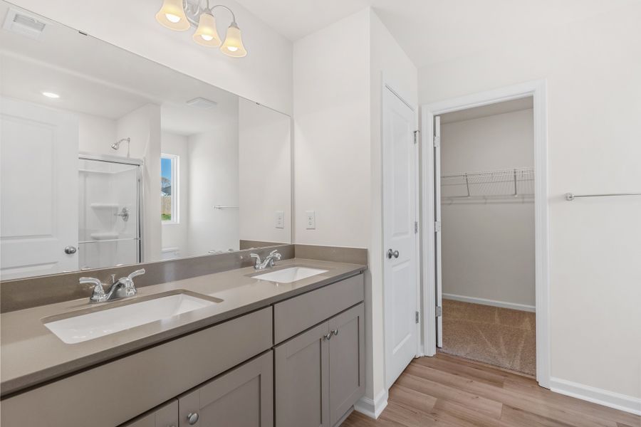 Furnished interior view inside a new home in Wingate, Inman (Image 10).