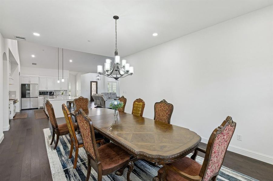 Furnished interior view inside a new home in Lakeview Downs, Lucas (Image 18). Furnished interior view inside a new home in Lakeview Downs, Lucas (Image 18).