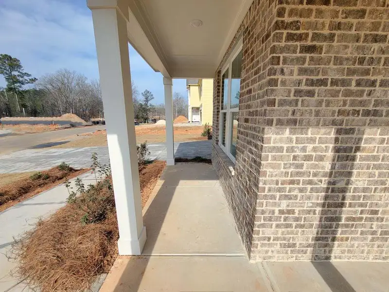 Exterior details and patio area of a home in The Estates at Casteel, Bethlehem (Image 3).