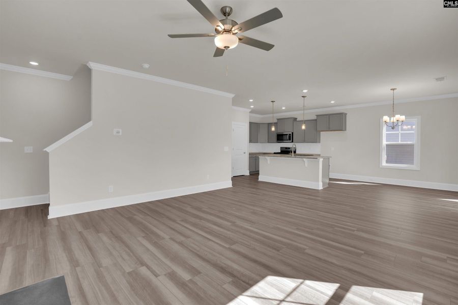 Spacious, unfurnished interior of a new home in Boykin Hills, Chapin (Image 16).