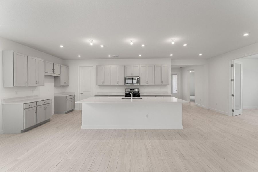 Furnished interior view inside a new home in Tradition - Telaro, Port St. Lucie (Image 3).