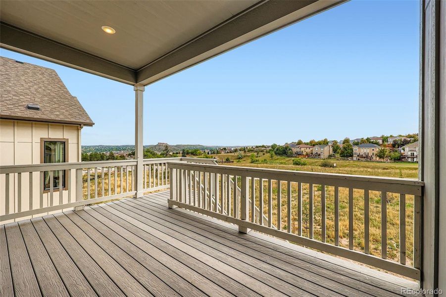 Exterior details and patio area of a home in Hillside at Castle Rock, Castle Rock (Image 25). Exterior details and patio area of a home in Hillside at Castle Rock, Castle Rock (Image 25).