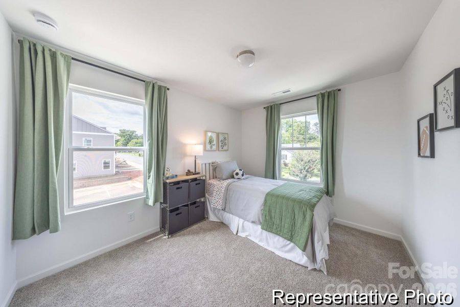 Furnished interior view inside a new home in , Concord (Image 22).