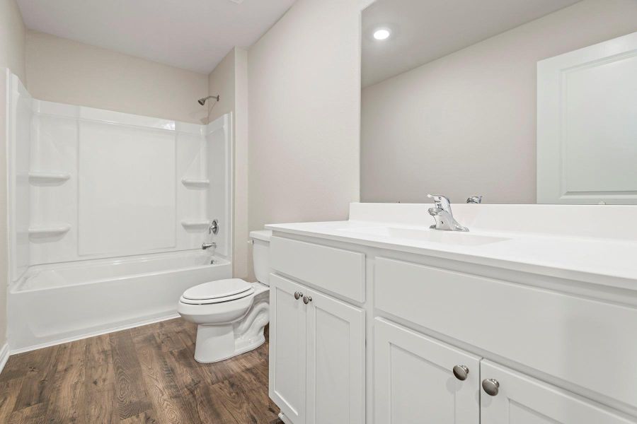 Furnished interior view inside a new home in Magnolia Woods, Magnolia (Image 11).