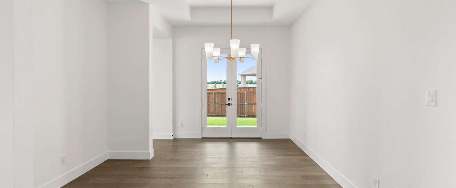Representative unfurnished interior of a home built from the Ellington by Ashton Woods in Furst Ranch, Flower Mound (Image 23). Representative unfurnished interior of a home built from the Ellington by Ashton Woods in Furst Ranch, Flower Mound (Image 23).