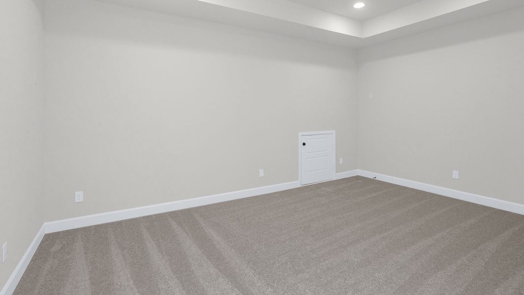 Spacious, unfurnished interior of a new home in Legacy Prairie at Katy Court, Katy (Image 29).