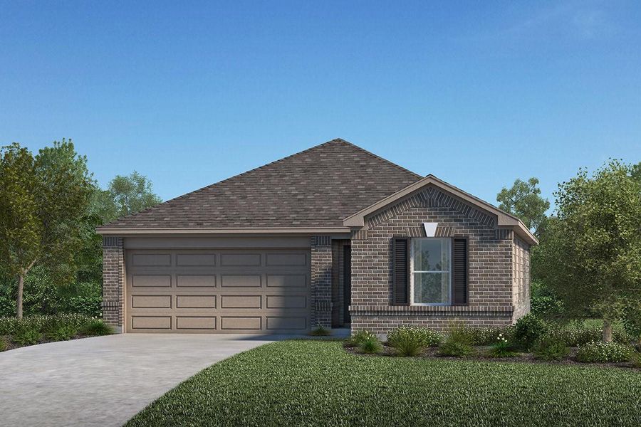 Welcome home to 833 Mustang Ridge Terrace located in Mustang Ridge and zoned to Magnolia ISD.