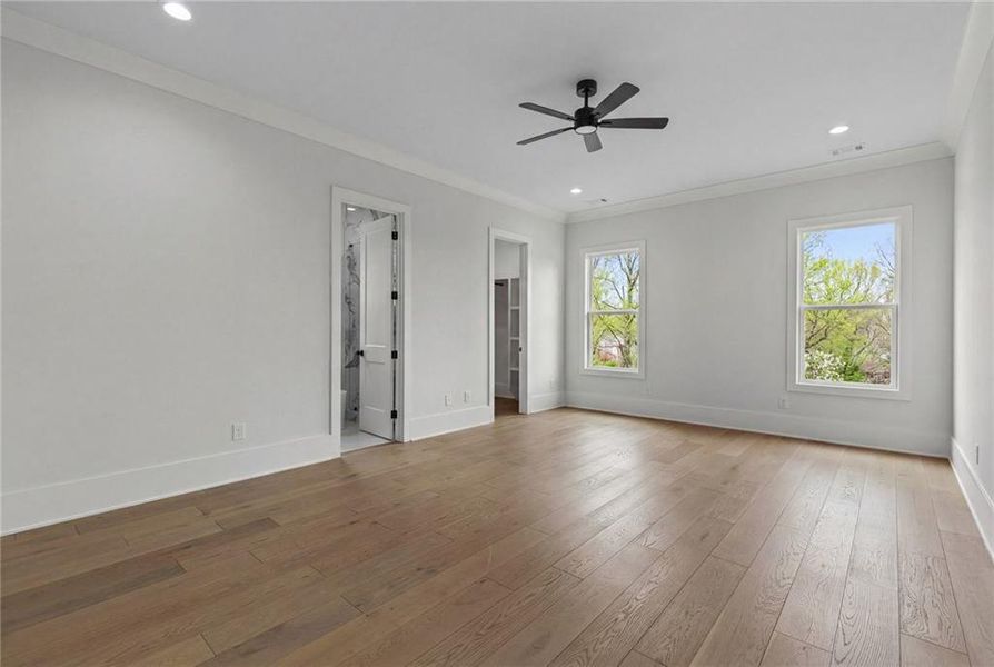 Spacious, unfurnished interior of a new home in , Buford (Image 31).