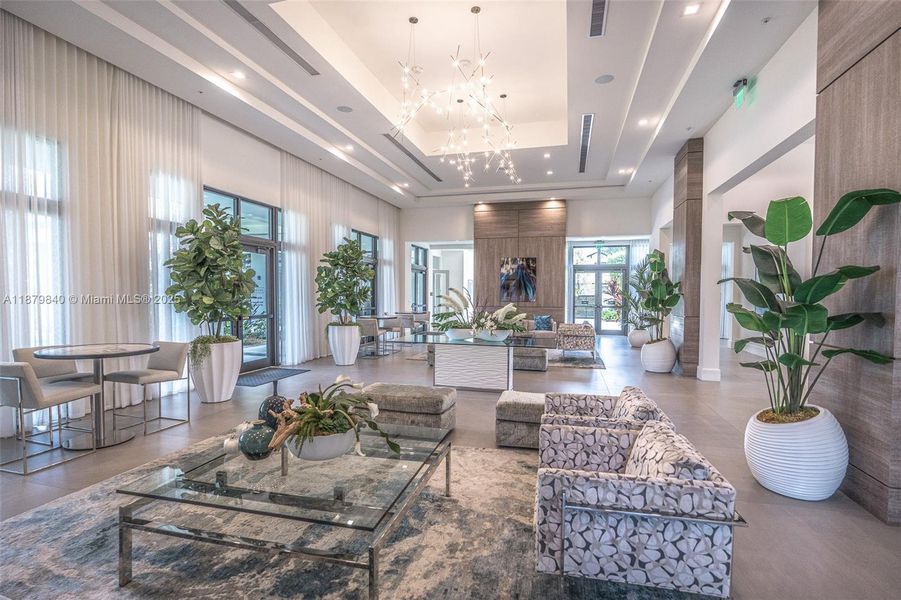 Furnished interior view inside a new home in , Doral (Image 7).