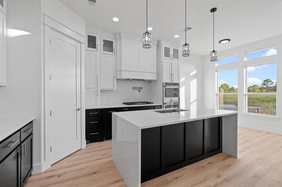 Furnished interior view inside a new home in , Ennis (Image 12).
