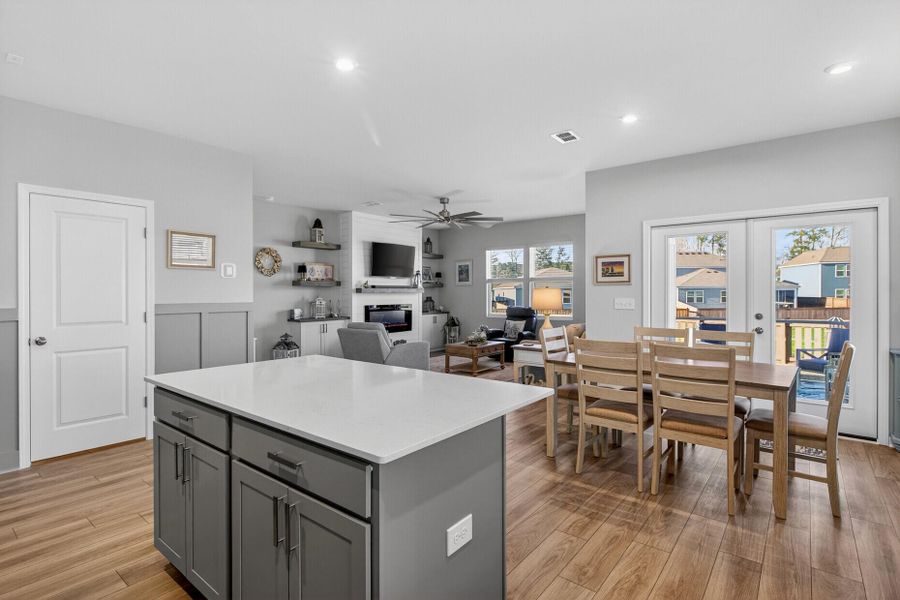 Furnished interior view inside a new home in , Summerville (Image 12).