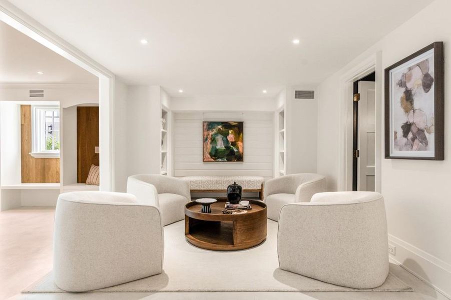 Furnished interior view inside a new home in , Atlanta (Image 7).