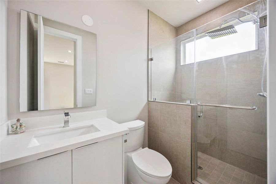 Furnished interior view inside a new home in , Houston (Image 8).