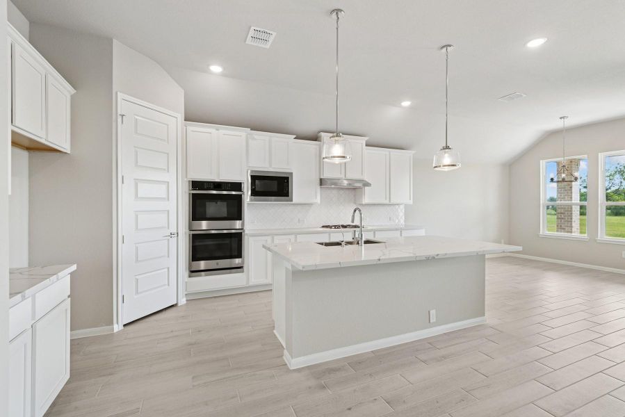 Gourmet island kitchen Gourmet island kitchen