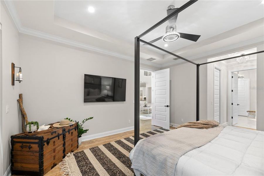 Furnished interior view inside a new home in , Flagler Beach (Image 47).