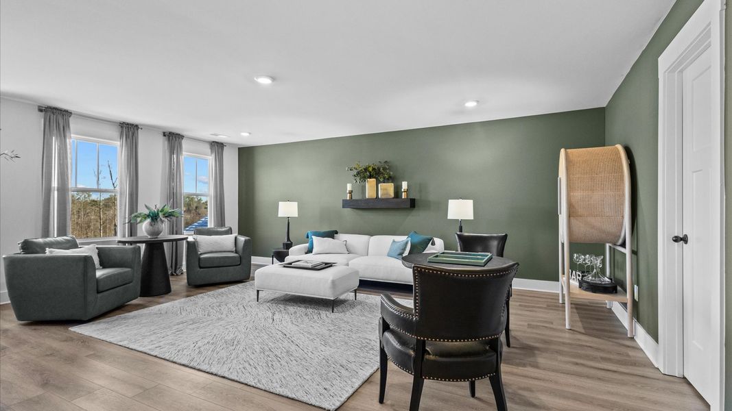 Furnished interior view inside a new home in Wells Crossing, Seneca (Image 17).