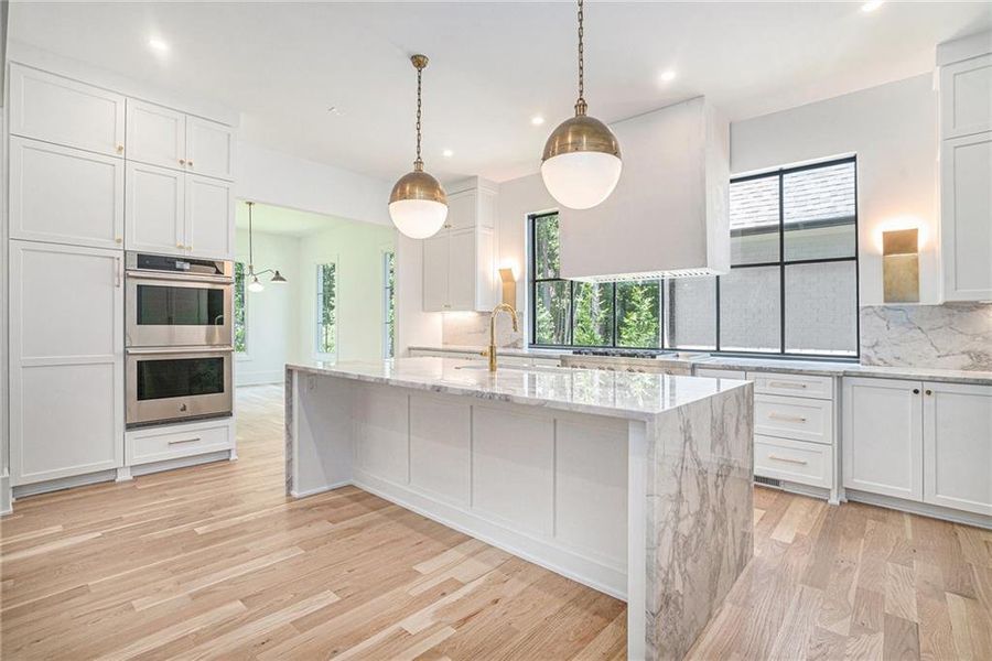 Furnished interior view inside a new home in , Atlanta (Image 8). Furnished interior view inside a new home in , Atlanta (Image 8).