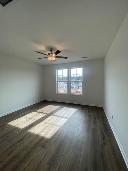 Spacious, unfurnished interior of a new home in Springwood Grove, Central (Image 25). Spacious, unfurnished interior of a new home in Springwood Grove, Central (Image 25).