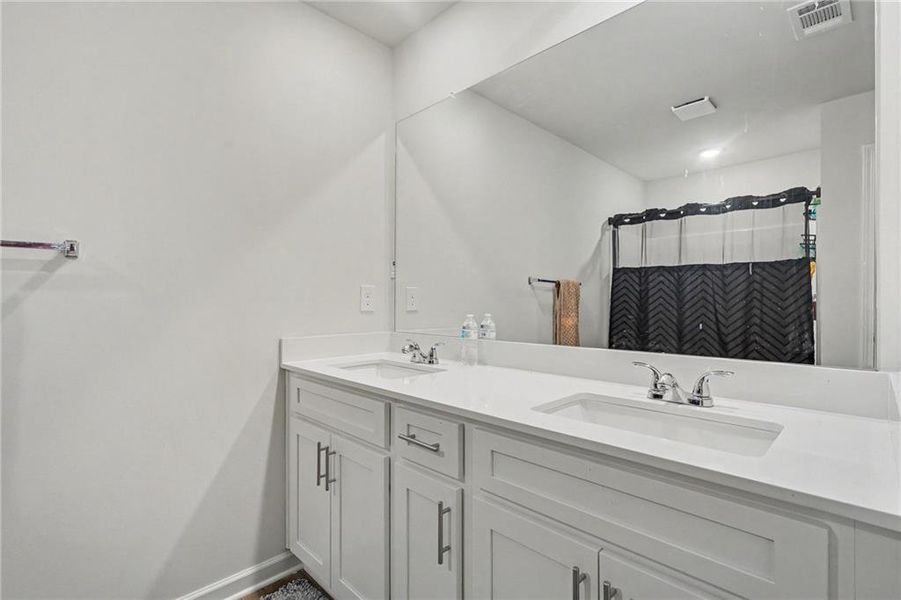 Furnished interior view inside a new home in , Atlanta (Image 7).