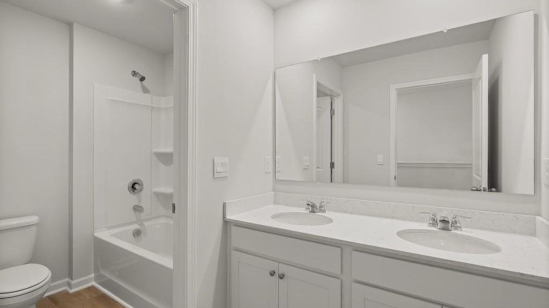 Furnished interior view inside a new home in Braselton Village, Braselton (Image 4).