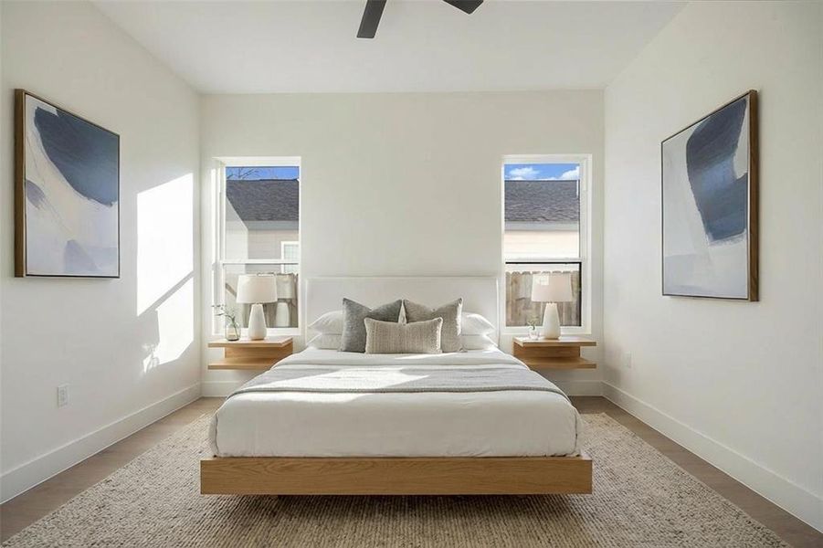 Furnished interior view inside a new home in , Dallas (Image 5).