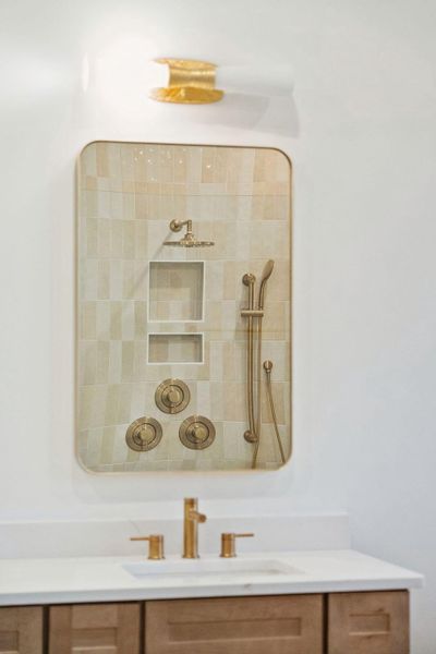 Close-up of interior finishes inside a home in Overlook at Copahee Sound, Awendaw (Image 22).