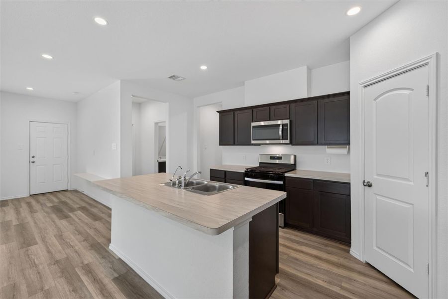 Furnished interior view inside a new home in , Houston (Image 28).