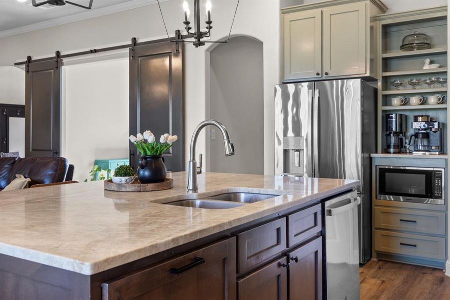 Furnished interior view inside a new home in , Robinson (Image 15). Furnished interior view inside a new home in , Robinson (Image 15).