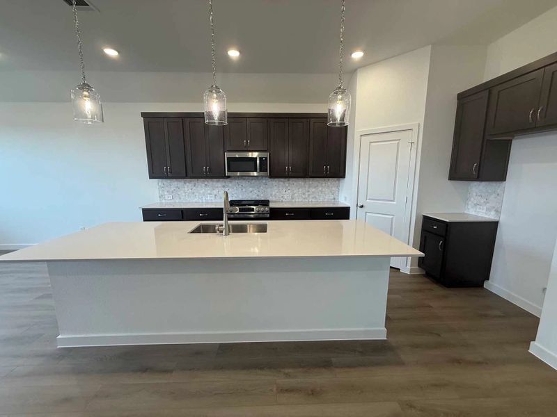 Kitchen Construction Progress featuring the Roosevelt Collection