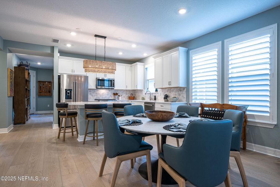 Furnished interior view inside a new home in Del Webb Nocatee, Ponte Vedra (Image 13). Furnished interior view inside a new home in Del Webb Nocatee, Ponte Vedra (Image 13).