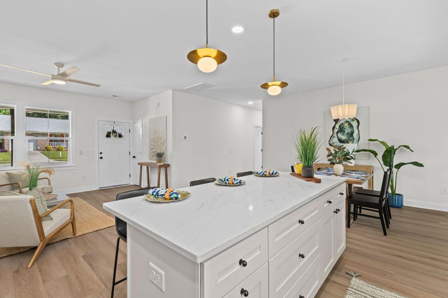 Furnished interior view inside a new home in , Summerville (Image 14).