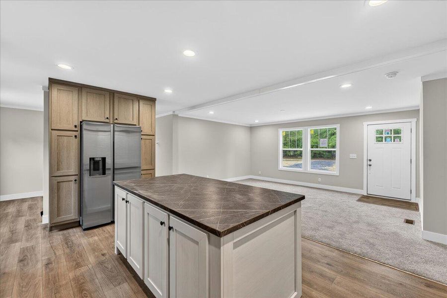 Furnished interior view inside a new home in , Walterboro (Image 12).