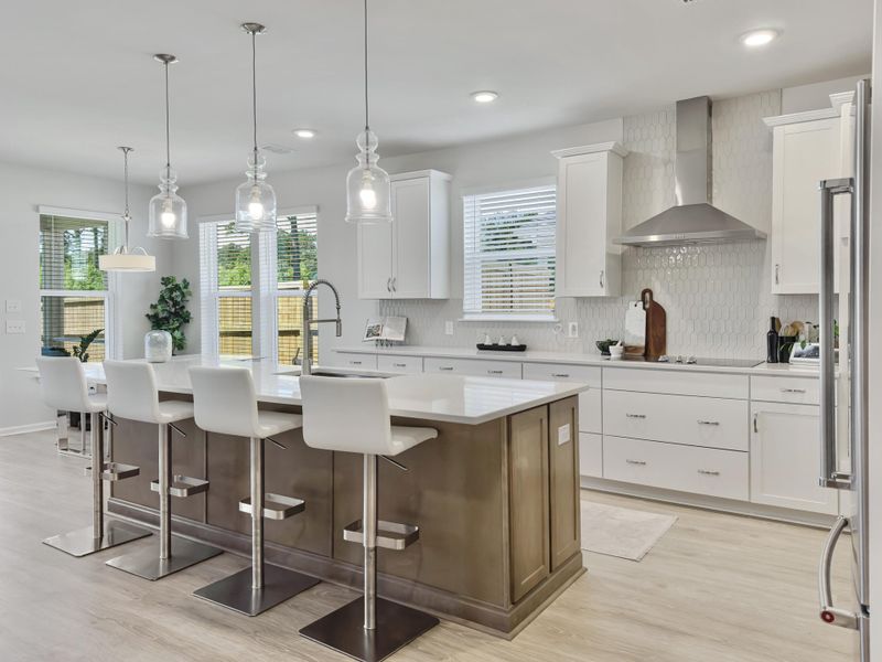 Furnished interior view inside a new home in The Groves of Berkeley, Moncks Corner (Image 39).