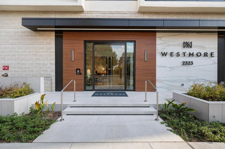 The Westmore amenities included 24/7 concierge, 2-assigned parking spaces with EV charging capability, same floor climate controlled storage, gym and resident lounge.