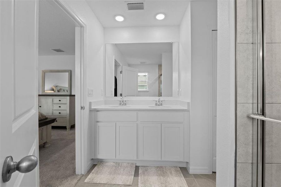 Furnished interior view inside a new home in Mirada, San Antonio (Image 9).