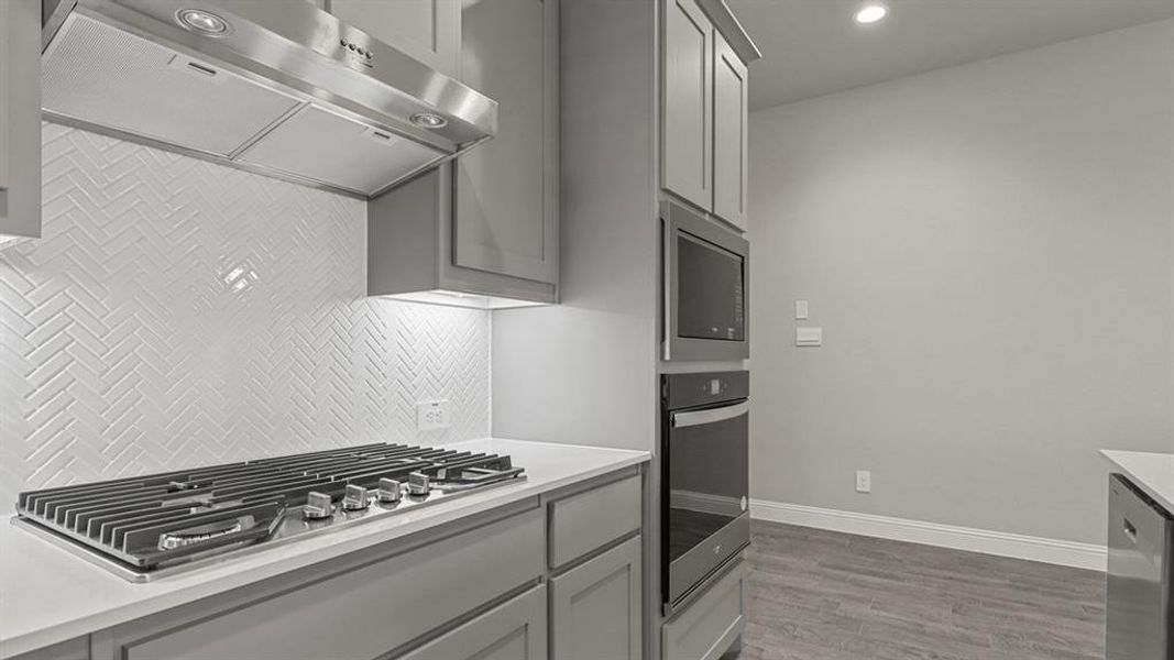 Furnished interior view inside a new home in Treeline, Justin (Image 8).