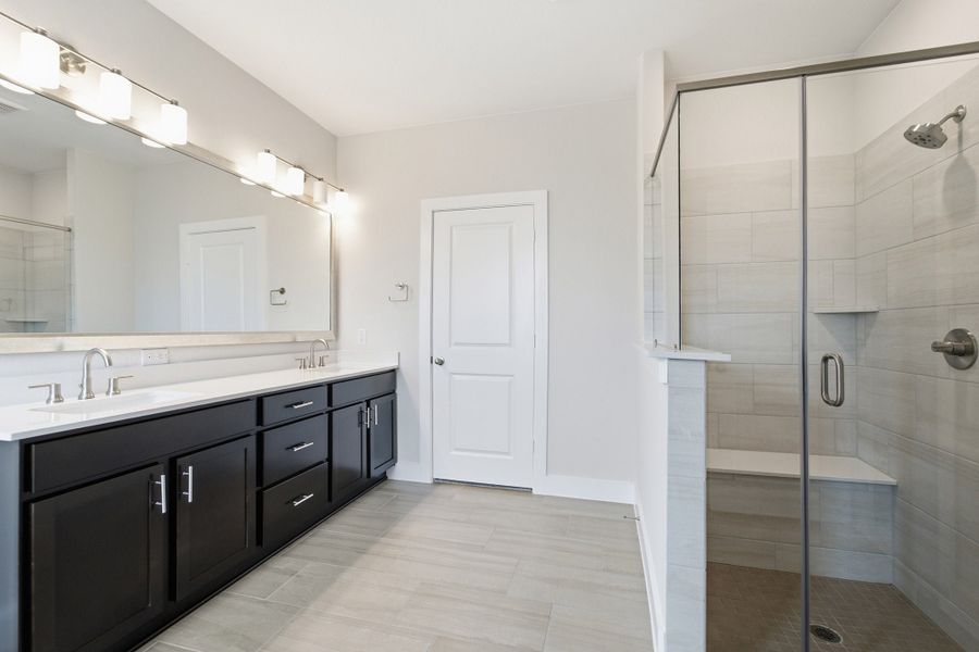 Furnished interior view inside a new home in Sanctuary, Salado (Image 13).