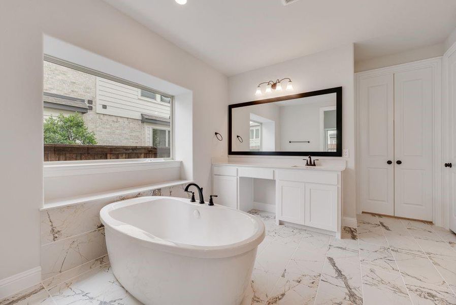 Furnished interior view inside a new home in Frisco Hills, Little Elm (Image 14).